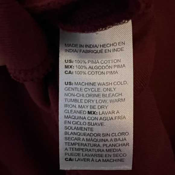 Chico’s Pima Cotton Tunic Top - Picture 5 of 5